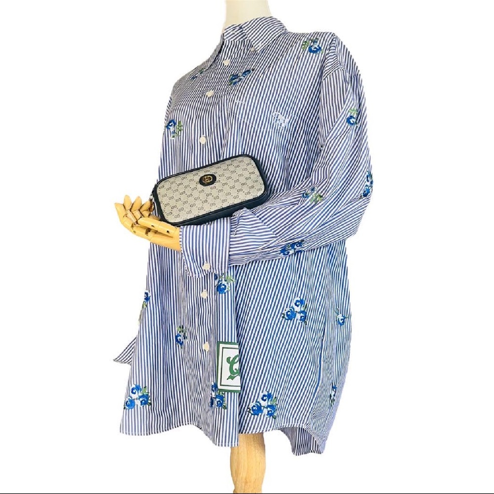 Gucci Vintage GG Supreme Monogram Canvas Clutch Wallet Pouch - Picture 4 of 11